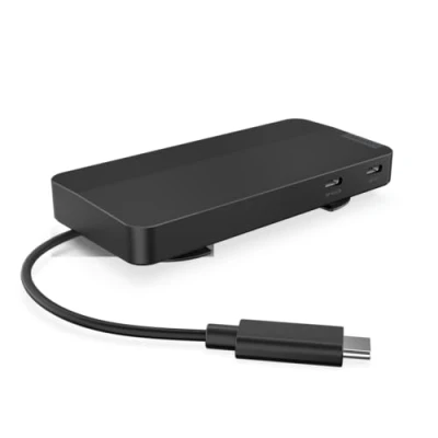 Afbeelding van Lenovo 40B90000WW laptop dock &amp; poortreplicator Bedraad USB 3.2 Gen 1 (3.1 1) Type C Zwart