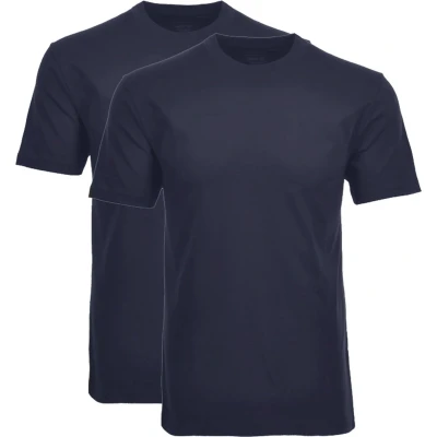Afbeelding van RAGMAN Regular Fit T Shirt ronde hals Dubbel pak marine, Effen