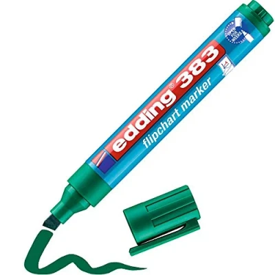Afbeelding van Edding 383 Flipchart Marker Groen