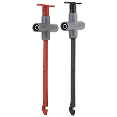 Afbeelding van Multimeter Meetsnoeren Kit, Precisie Punctie Probe Leads Auto Reparatie Test Clip Testing Tool Banaan 2 Stuks P5010