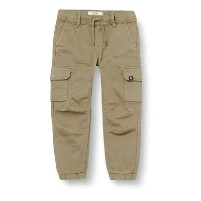 Afbeelding van Garcia ARMY Cargobroek voor kinderen, Maat: 92, Beetle