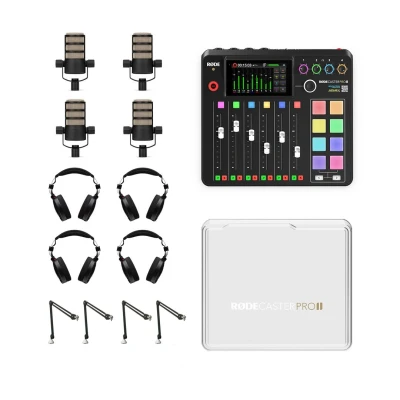 Afbeelding van Rode Rodecaster Pro II 4 persoons bundel