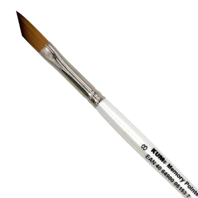 Afbeelding van KUM 514.06.11 Memory Point Brush SL, MemTip Pin SL 8&quot;, schuine vorm, 1 stuk