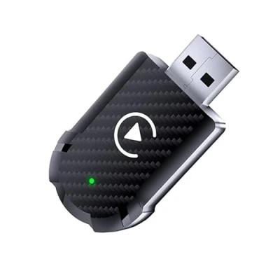 Afbeelding van AI&amp;JL CarPlay Android Auto Wireless Adapter, converteer bedrade in Wireless, Stick voor auto&#039;s met Wired AA Android, Mini &amp; Stabiel