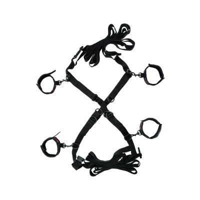 Afbeelding van CalExotics Scandal Over the Bed Cross Bondage / SM Zwart