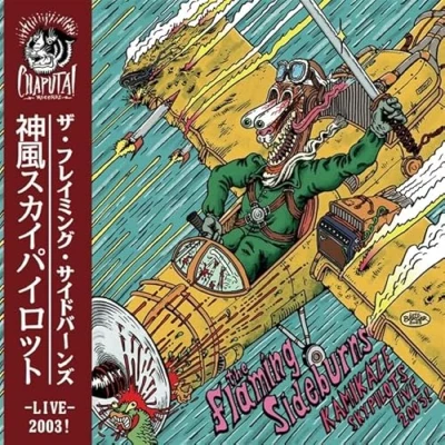 Afbeelding van Flaming Sideburns Kamikaze Sky Pilots Live 2003 (Single)