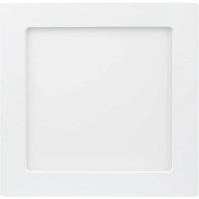 Afbeelding van PRIOS LED plafondlamp 1licht Polycarbonaat, aluminium H: 3.5 cm wit Inclusief lichtbron