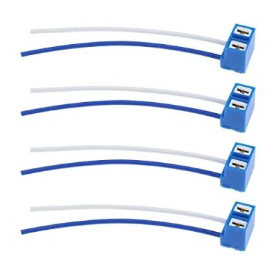 Afbeelding van OTOTEC 4 STKS Auto H7 Keramische Koplamp Socket Harnas Connector Vrouwelijke Lamp Houder Bedrading Harnassen voor Standaard Behuizing