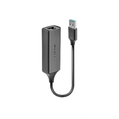 Afbeelding van LINDY USB 3.0 Gigabit Ethernet Converter Netwerkadapter 5 GBit/s 3.2 Gen 1 (USB 3.0), LAN (1/2.5/5 Gbit/s)