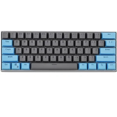 Afbeelding van Sunzit Keycaps, 61 Keycaps Backlight Tweekleurige Mechanische Toetsenbord PBT Keycap voor GH60/RK61/ALT61/Annie/Keyboard Poker Keys (TOETSENBORD is NIET te koop)