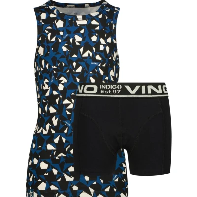 Afbeelding van Vingino SET Starz Ondergoedset voor kinderen, Maat: 122/128, Black