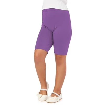 Afbeelding van Merry Style MS MS10 132 LE Meisjes Leggings Sport Vrijetijdsbroek Kort Viscose Sporbroek Yogabroek Paars 140