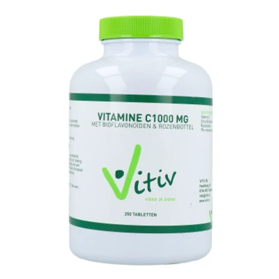 Afbeelding van Vitiv Vitamine C 1000mg Tabletten