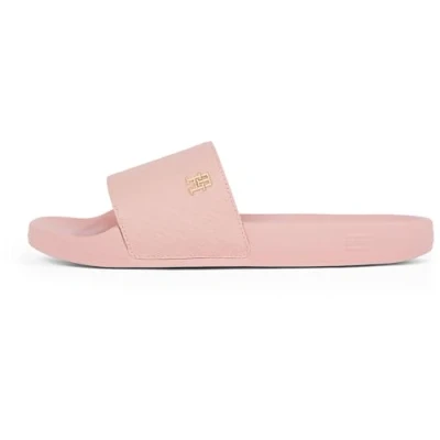 Afbeelding van TOMMY HILFIGER Dames Th Monogram Poolside Fw0fw08525 Slides, Roze Mistig Roze, 37 EU