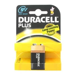 Afbeelding van Duracell 9V alkaline batterij