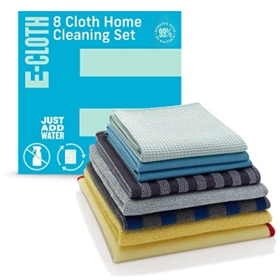Afbeelding van E Cloth Huishoudelijke reinigingsset, polyester, verschillende kleuren, 8 doekenset