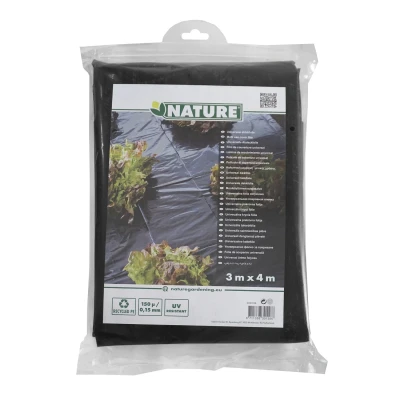 Afbeelding van Nature Afdekzeil 150 Micron Dekkleed 3x4 m Zwart