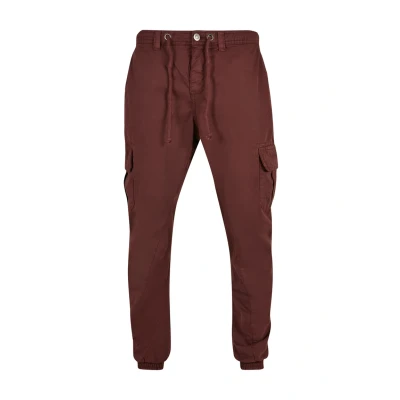 Afbeelding van Urban Classics Jogging Cargobroek, Heren, Maat: Medium, Cherry