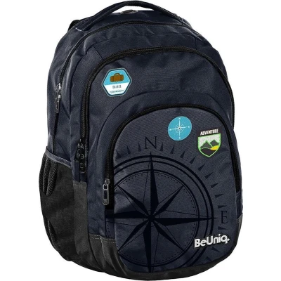 Afbeelding van BeUniq Travel Rugzak 43 x 30 25 cm Zwart