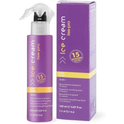 Afbeelding van INEBRYA Ice Cream Pro Liss Spray 15 in 1 150 ml, meerkleurig, één maat