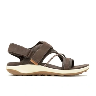 Afbeelding van Merrell Terran 4 Backstrap Outdoorsandalen, Dames, Maat: 42, Bracken Leer en textiel