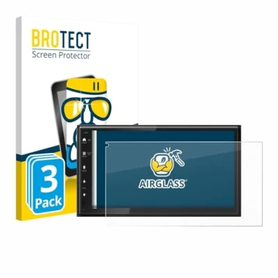 Afbeelding van BROTECT Screenprotector voor Kenwood DMX6523DABS Folie Beschermfolie Beschermglas transparant (3 Stuks)