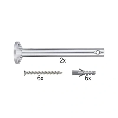 Afbeelding van Paulmann 17806 12V kabelsysteemcomponenten Afbuiger Chroom (mat)