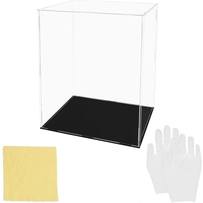 Afbeelding van Belle Vous Helder Acryl Display Kast Standaard Set 25 x 20 30 cm Grote Stofvrije Doos voor Actiefiguren, Toys, Minifigures, Collectibles &amp; Modellen