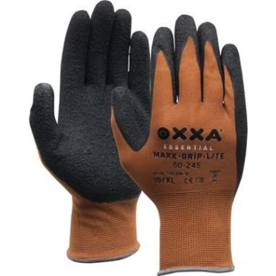 Afbeelding van Werkhandschoen OXXA Maxx Grip Lite 50 245 Maat 10 XL Zwart/Bruin