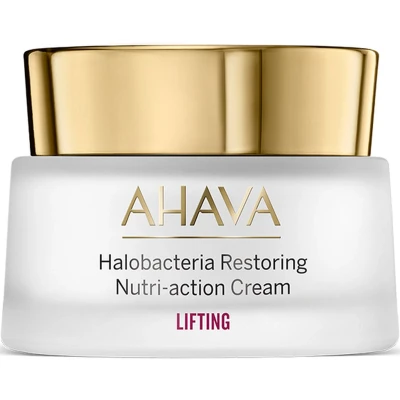 Afbeelding van Ahava Halobacteria Restoring Nutriaction Cream 50ML Dagcrème, Maat: 50 ml, White