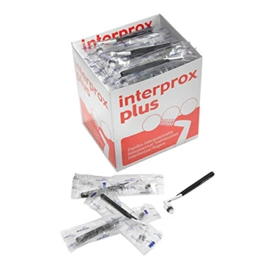 Afbeelding van Interprox plus interdentale borstels 80 box (zwart XX maxi)