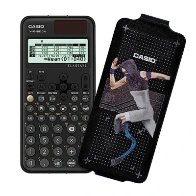Afbeelding van Casio FX 991DE CW ClassWiz technisch wetenschappelijke rekenmachine met Art case &quot;runner&quot;, Duitse menunavigatie (limited edition)