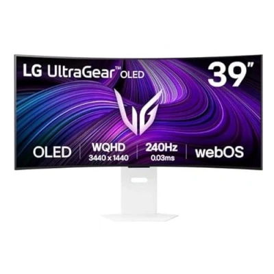 Afbeelding van LG Ultragear 39GX90SA W.AEU 39 Wide Quad HD 240Hz Curved OLED gaming monitor
