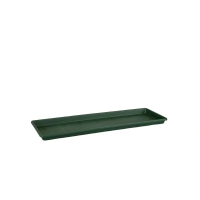 Afbeelding van Green basics balkonbak schotel 50cm blad groen elho