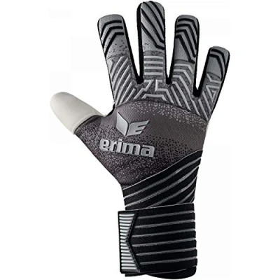 Afbeelding van Erima Flex RD Pro keepershandschoen voor volwassenen, zwart/grijs/wit, 9