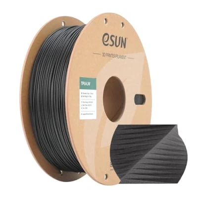 Afbeelding van eSUN Lichtgewicht TPU filament 1,75mm, 3D printer LW, maatnauwkeurigheid +/ 0,05mm, 0,75KG spoel schuimend materiaal voor model printen (Zwart, 1KG)