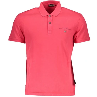 Afbeelding van Napapijri Elbas barberry Poloshirt, Heren, Maat: Small, Red