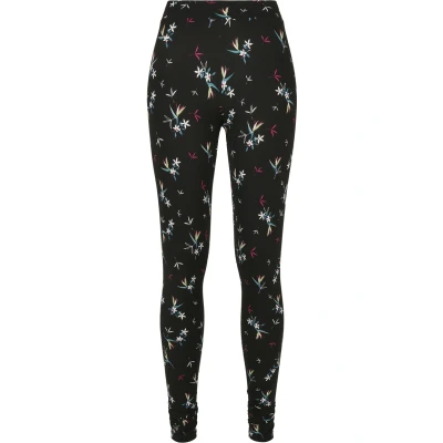 Afbeelding van Urban Classics SOFT AOP Legging, Dames, Maat: XS, Blackfloret