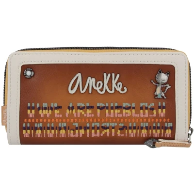 Afbeelding van Anekke Menire Portemonnee RFID bescherming 18.5 cm Dames Horizontaal mehrfarbig