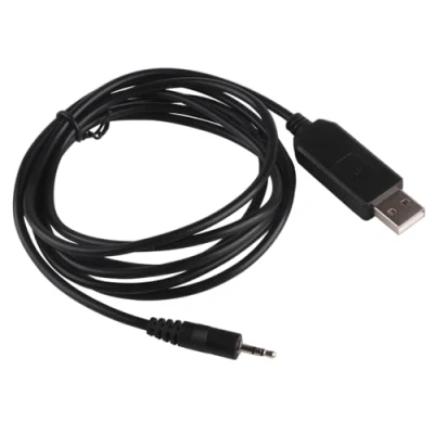 Afbeelding van AP9630 AP9631 940 0299A consolekabel voor APC P2303GT USB RS232 serie naar 2,5 mm TRS stereo jack plug PC link (1,8 m)