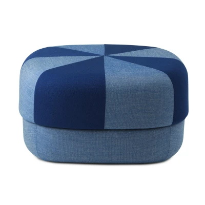Afbeelding van Normann Copenhagen Circus Duo Poef Large Blauw