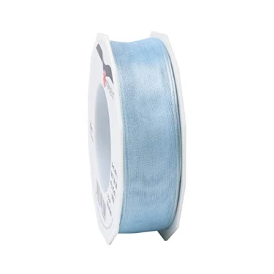 Afbeelding van Präsent Vier seizoenen organza draad rand lint kristal 25 mm breedte, m lengte