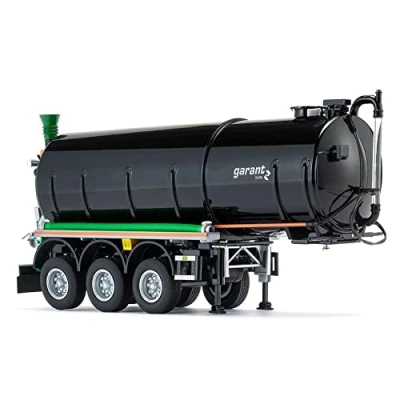 Afbeelding van WIKING 077654 Kotte tankoplegger garant TSA 30.000, Model, 1:32, Metaal/Kunststof, Vanaf 14 jaar, Talrijke functies, Uitschuifbare steunen, Functionele lift as, Zwart