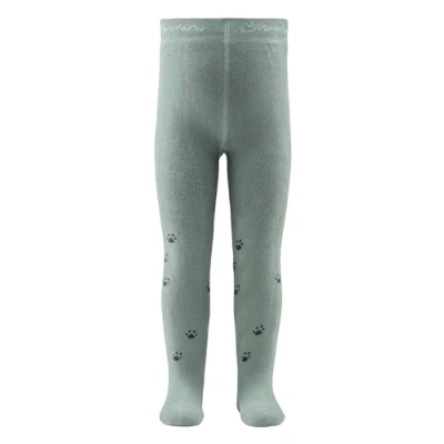 Afbeelding van Sterntaler IJsbeer panty stone green