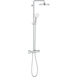 Afbeelding van GROHE Tempesta 210 douchesysteem met thermostaatkraan
