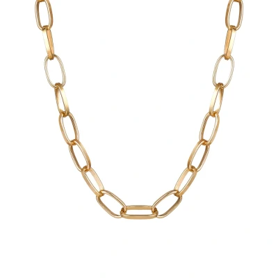 Afbeelding van Joboly Schakel Ketting Dames Goudkleurig 45 cm + 5