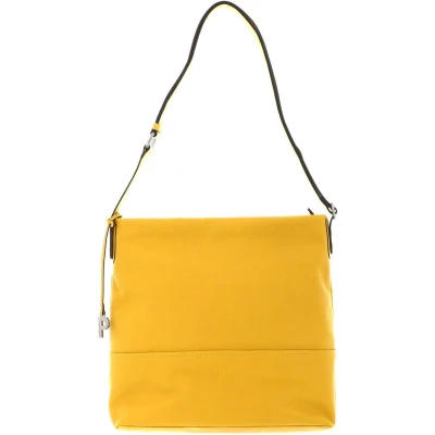 Afbeelding van PICARD Leren Schoudertas Legere Eco Shoulder Bag Lemon Lichtgeel