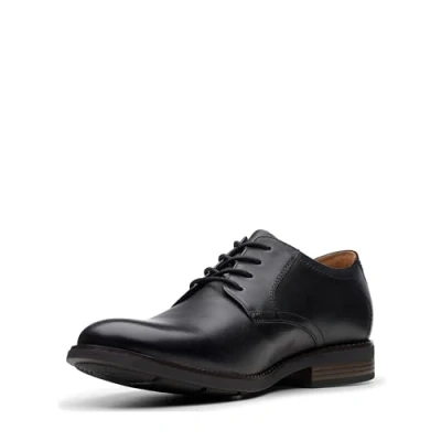 Afbeelding van Clarks Heren Becken Lace Brogues, zwart leer, 39.5 EU
