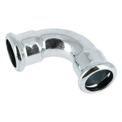 Afbeelding van Bonfix Perskoppeling Staal Bocht 90 54x54mm