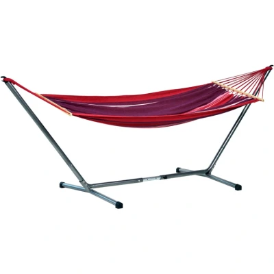Afbeelding van Amazonas hangmat SummerSet Aruba fuego met standaard Sumo